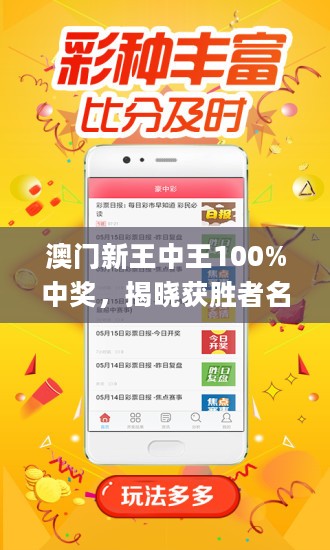揭秘新澳門王中王，100%期期中傳奇，揭秘新澳門王中王，期期中傳奇的真相探索
